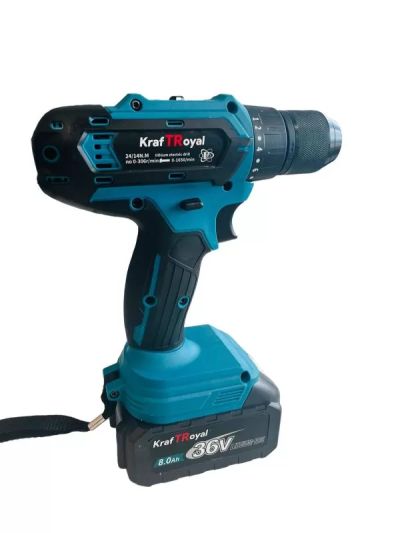 Акумулаторен трион 15 см шина, ъглошлайф 125ММ, гайковерт и винтоверт 36V с 3 бр. батерии 8AH в куфар и зарядно