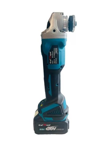 Акумулаторен трион 15 см шина, ъглошлайф 125ММ, гайковерт и винтоверт 36V с 3 бр. батерии 8AH в куфар и зарядно