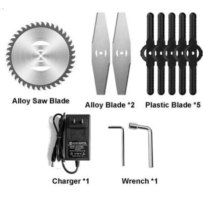 Немски Акумулаторен Тример WerkBull /36V 8Ah/ Косачка за Трева с 2бр батерии + 7 подаръка