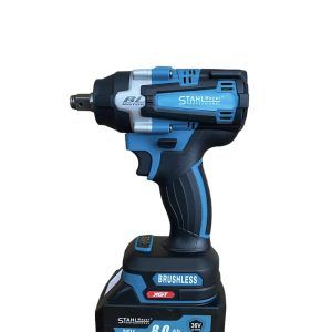 4в1 Акумулаторен гайковерт, винтоверт, ъглошлайф 125мм и перфоратор 36V 8,0AH + 3х Батерии и куфар STAHL MAYER