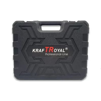 Акумулаторен Винтоверт KRAFT Royal 36V + 111 части / бормашина с инструменти в куфар