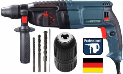 Перфоратор 1200w 3 j – пробивна бормашина vermark starke