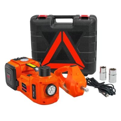 Авариен комплект 3 в 1 – компресор, електрически ударен гайковерт и електрически хидравличен крик