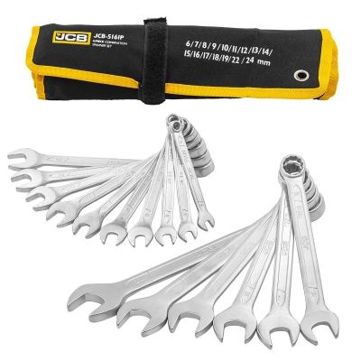 Комплект звездогаечни ключове JCB 16 броя 6-24мм