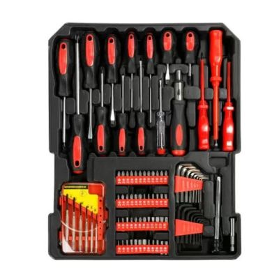 Куфар с колела WerkBull Germany® с инструменти – 599 части от хром-ванадиева стомана