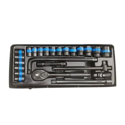 Професионално гедоре 24 части Stahlmayer с ударни вложки 1/2