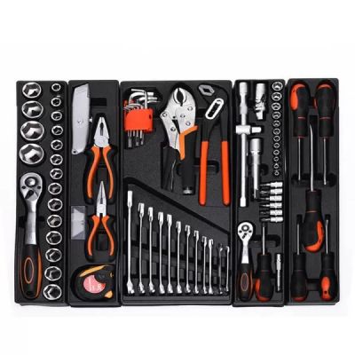 Метален куфар с инструменти KraftRoyal 168 части