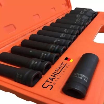 Вложки ударни 1/2″ к-т 15 броя Stahl Mayer