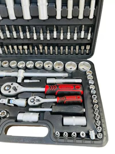 Куфар с инструменти Stahl mayer 108 части + Подарък – USB Фенер