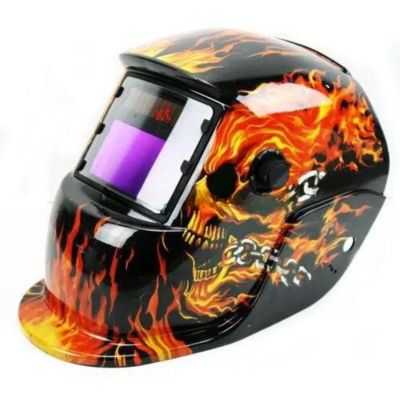Автоматична соларна маска за заваряне. Заваръчен Шлем. ЦВЕТНА