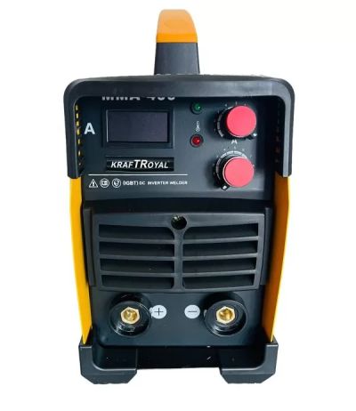 Инверторен електрожен KRAFTROYAL 350А. + соларна маска и куфар