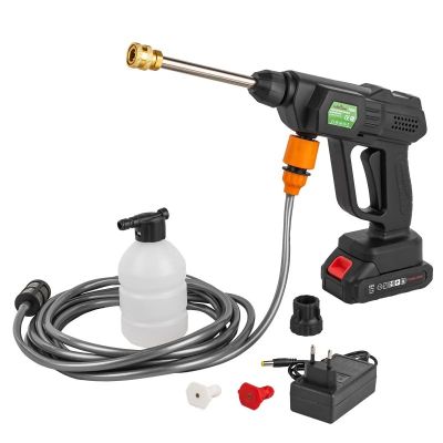 Акумулаторна водоструйка FORSLAND 21V с 2 Дюзи 15 бара, батерия и зарядно