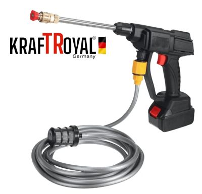 Акумулаторна водоструйка за почистване на автомобили Kraft Royal