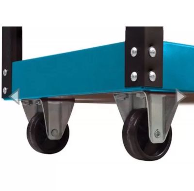 Количка за инструменти с 3 етажерки. KraftRoyal