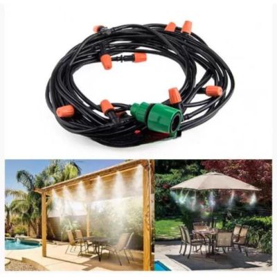 Сгъваема градинска шатра тип хармоника 3 х 3м + Система за охлаждане чрез водна мъгла