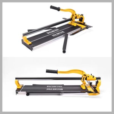 Релсова машина за рязане на плочки 1200мм – Професионална + Резервен нож