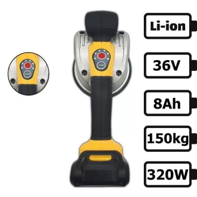 Акумулаторна вендуза за плочки Stahl Mayer 36 v – 2x 6 ah.