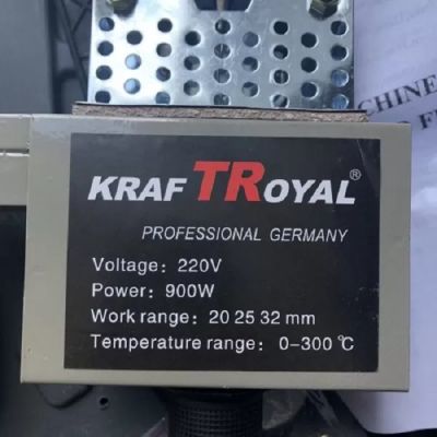 Лепачка за ППР тръби KraftRoyal – поялник за pvc