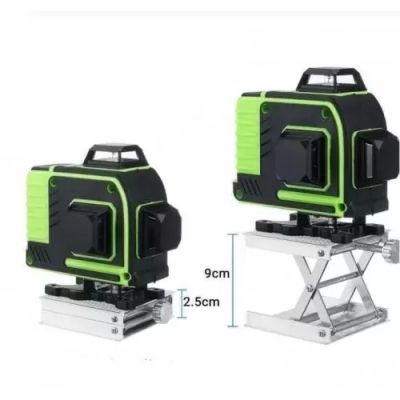 Лазерен нивелир 4D с 16 линии, самонивелиращ се, със зелен лазер и магнитна стойка