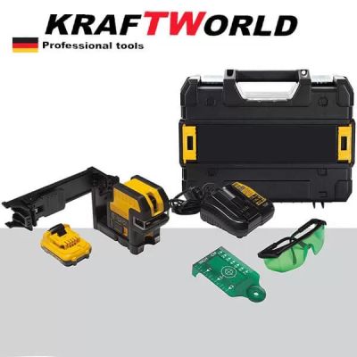 3D ЛАЗЕРЕН НИВЕЛИР с 12 линии KRAFT WORLD