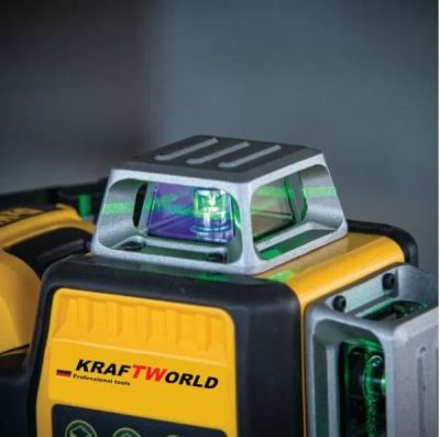 3D ЛАЗЕРЕН НИВЕЛИР с 12 линии KRAFT WORLD