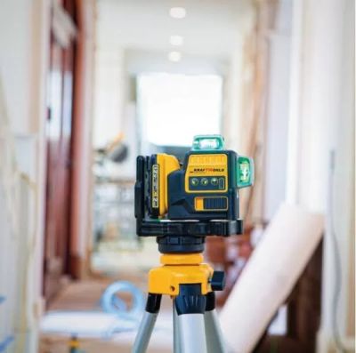 3D ЛАЗЕРЕН НИВЕЛИР с 12 линии KRAFT WORLD