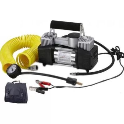 Комплект “Пътна помощ” – компресор за гуми с LED фенер, маркуч за въздух и инструменти 56.00лв.