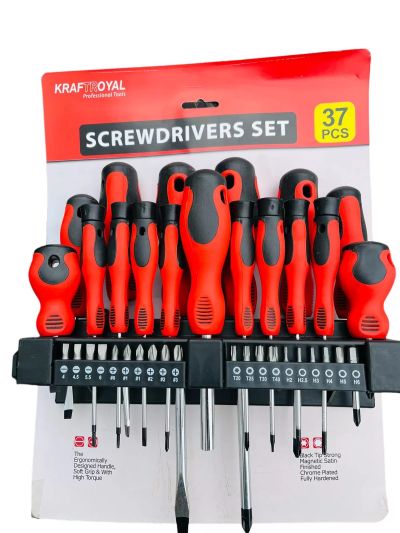 Ударни Отвертки KRAFTROYAL – 37 части