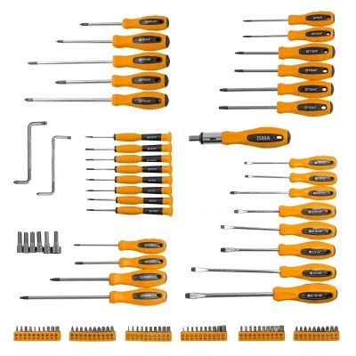 Отвертки и битове К-т 100 части ISMA