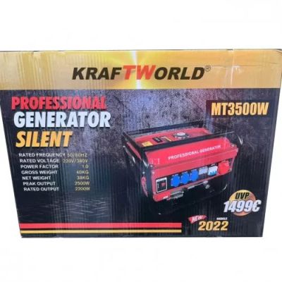 Четиритактов Генератор за Ток 3,5kW KRAFT Royal – Агрегат