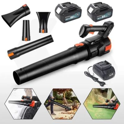 Акумулаторна духалка за листа с две батерии – въздуходувка StahlMayer