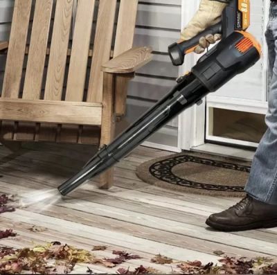 Акумулаторна духалка за листа с две батерии – въздуходувка StahlMayer