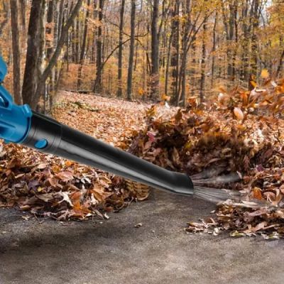 Акумулаторна духалка за листа с две батерии – въздуходувка StahlMayer