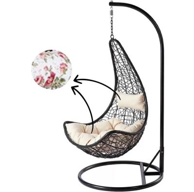 Висящ ратанов стол – Градинска люлка Style