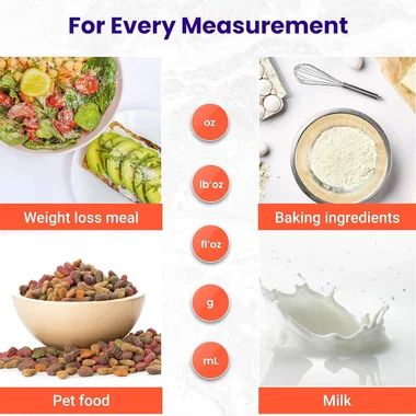 Кухненска везна Etekcity EKS-L221 10кг g lb oz ml fl Дигитална функция Тара Електрическа Везна