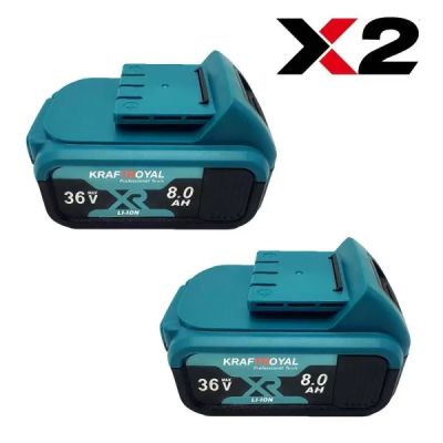 Акумулаторен саблен трион KRAFT ROYAL 36v с 2 батерии 8ah. , зарядно и куфар