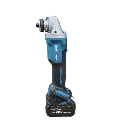 Акумулаторен перфоратор, ъглошлайф 125ММ, гайковерт и винтоверт 36V с 3 бр. батерии 8AH в куфар и зарядно KRAFT ROYAL