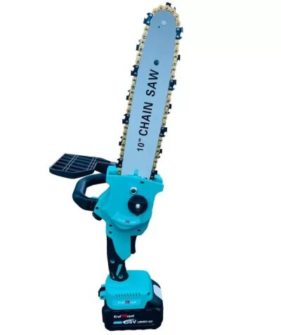 Акумулаторен трион KraftRoyal 36V с 25см шина + смазване на веригата + допълнителна верига