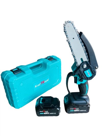 Акумулаторен Трион за Клони, 15 см шина, KRAFTROYAL / 36V, 8Ah /