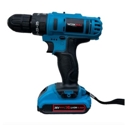 Немски Ударен Винтоверт в комплект 35ч. и две батерии 36v 8ah