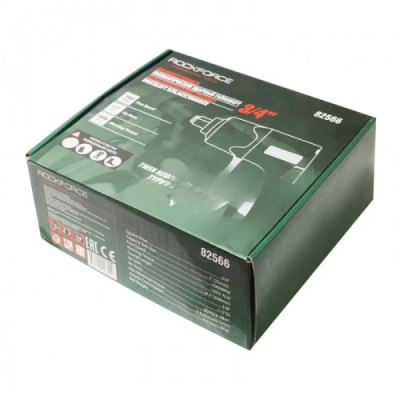 ПНЕВМАТИЧЕН ГАЙКОВЕРТ С КЪС ШПИНДЕЛ 1800 NМ 3/4" ROCKFORCE