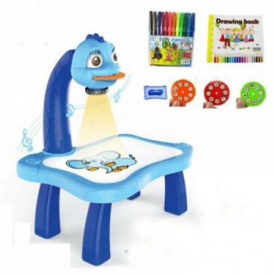 ДЪСКА ЗА РИСУВАНЕ С ПРОЕКТОР СИНЯ