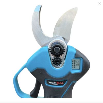 Промо 3в1 комплект WerkBull Акумулаторна Лозарска ножица с дисплей и Мини Трион с автоматично омасляване + Телескопичен Прът