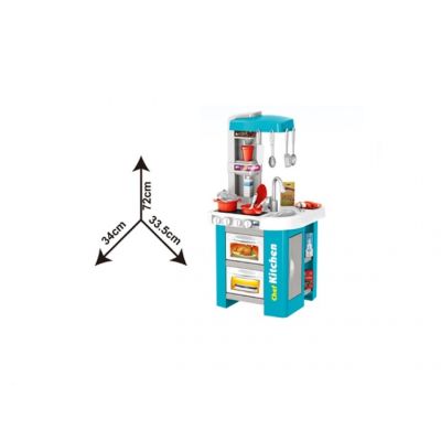 КУХНЯ ЦЕНТЪР CHEF 49 ЧАСТИ - ЗЕЛЕНА