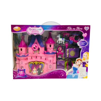 КЪЩА ЗА КУКЛИ С МЕБЕЛИ