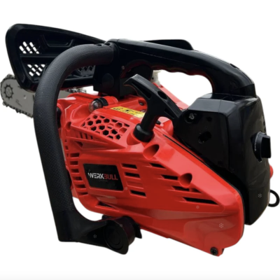 Немска Бензинова Резачка за Дърва WerkBull 30см + две вериги