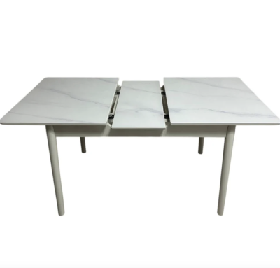 Трапезна разтегателна маса Лорета със закалено стъкло