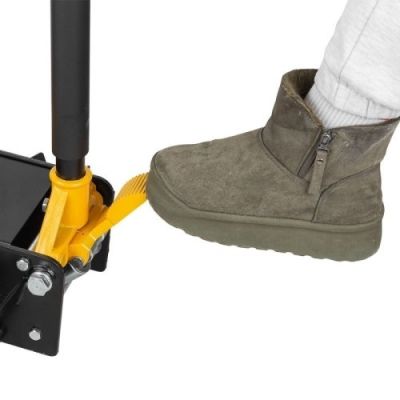 НИСКОПРОФИЛЕН КРИК КРОКОДИЛ 5 ТОНА С ДВЕ ПОМПИ И ПЕДАЛ 90 - 550 ММ JCB