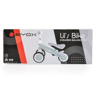 Мини баланс велосипед Lil`s Bike сив